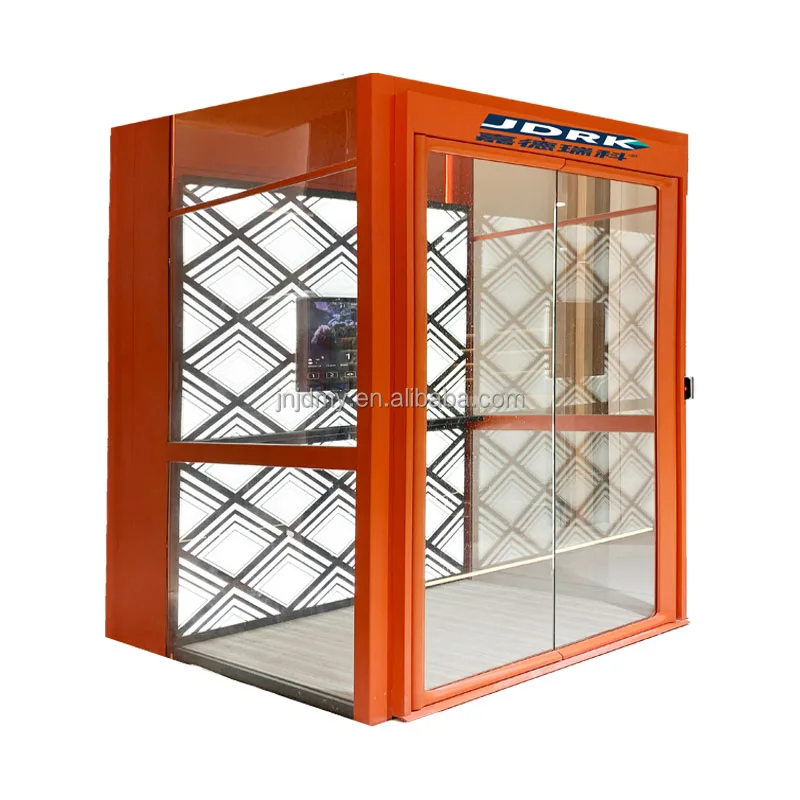 small residential hydraulic house villa elevator for 630 kg