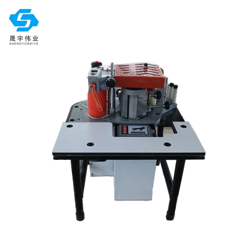 Convenient portable edge banding machine mini bander machinery used for wood furniture
