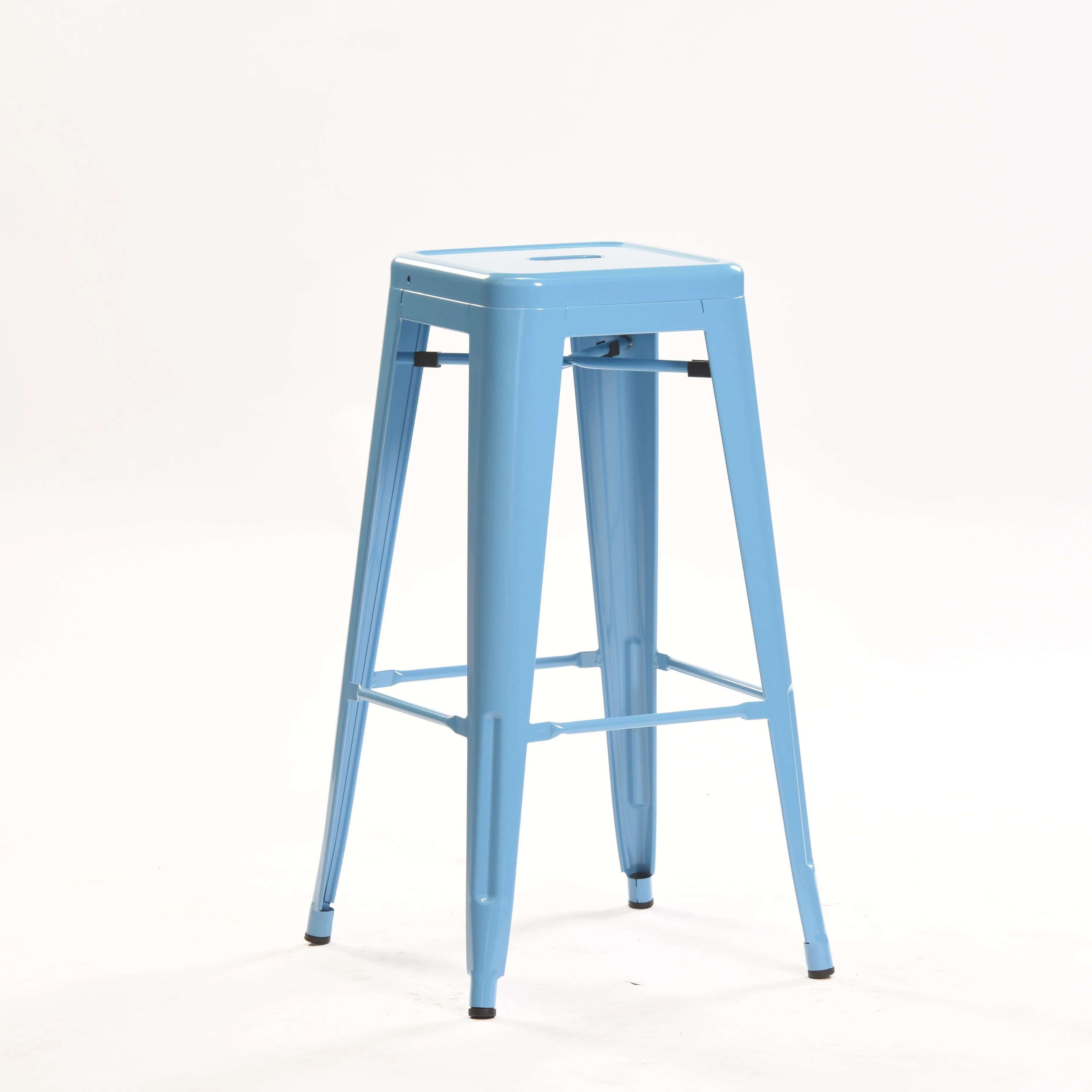 Металлический стул для ресторана в стиле Кофейни по лучшей цене, стальная металлическая рама, современный дизайн, винтажный промышленный обеденный металлический стул