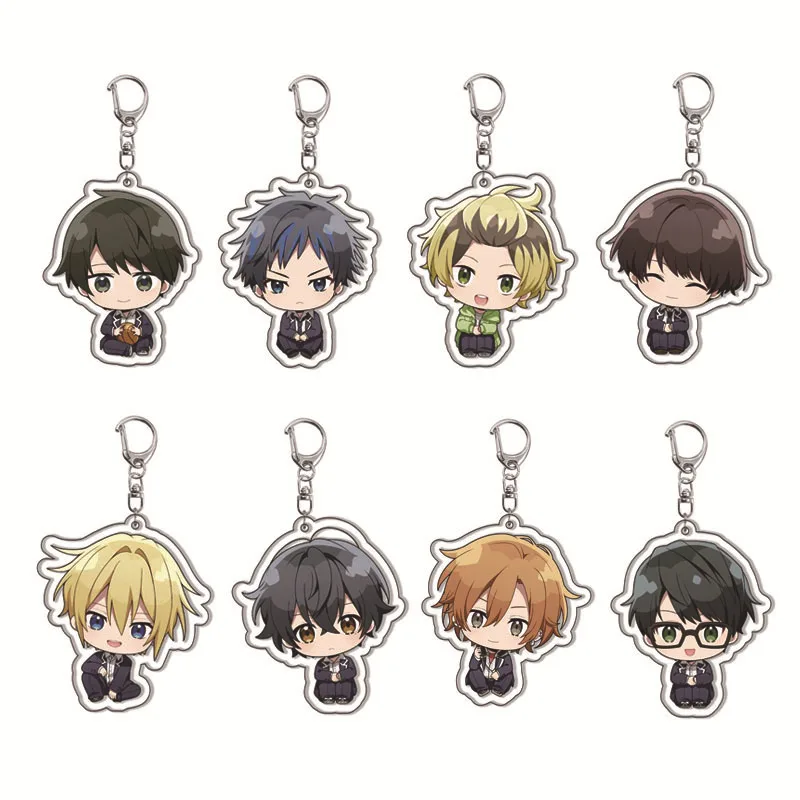 Sasaki And Miyano Anime Peripheral Cute Q Version Transparent Acrylic Keychain