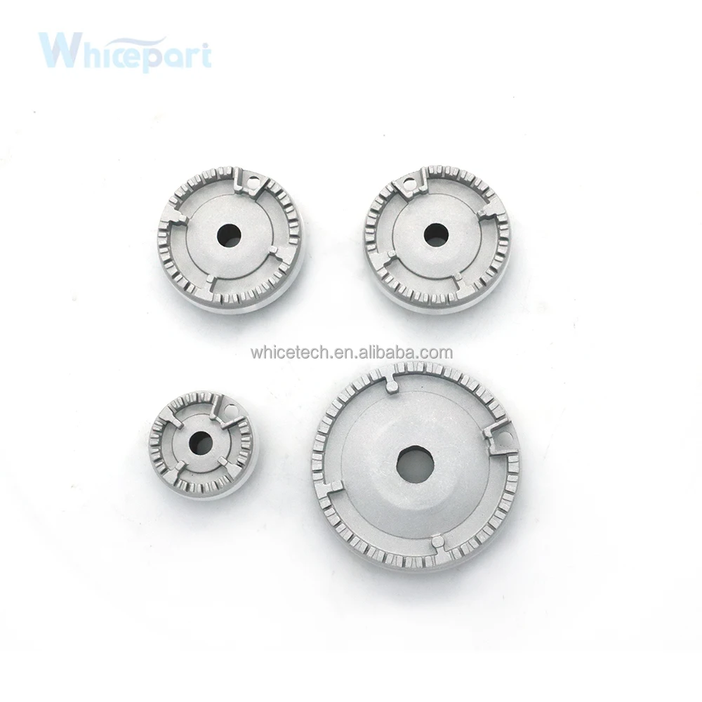 Factory supply Commercial kitchen parts High temperature aluminum 390CU012 all set  gas burner Sets for gas hob spare parts