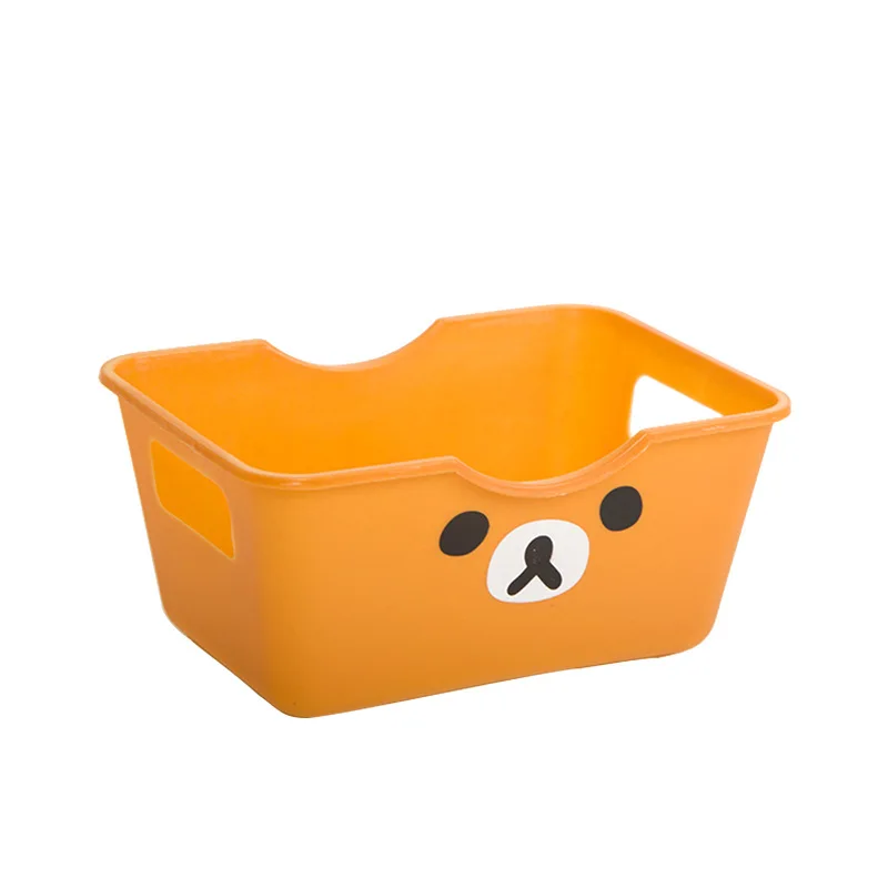 
Пластиковая мини-корзина для книг, коробка для хранения файлов 