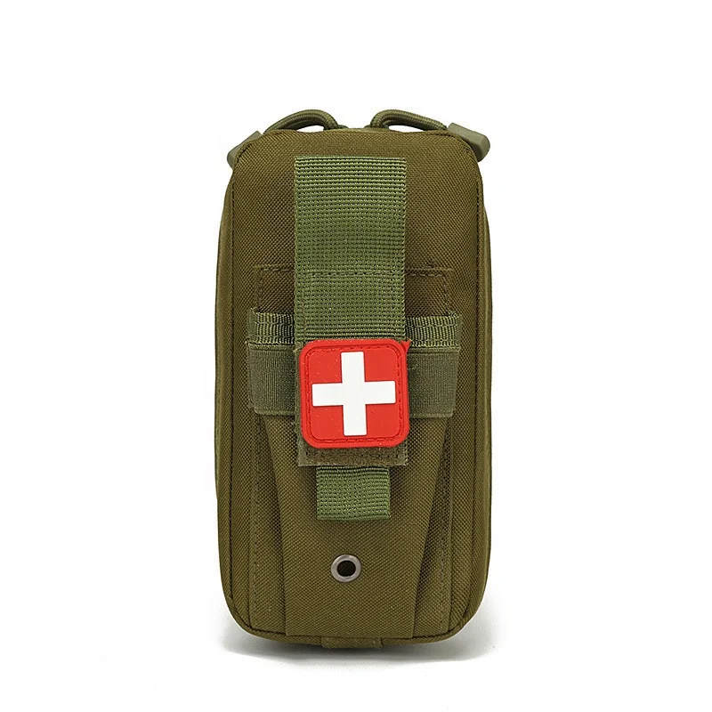 Wholesale Camouflage Molle Pouch Medical EMT Pouches First Aid Utility Bag with First Aid Patch