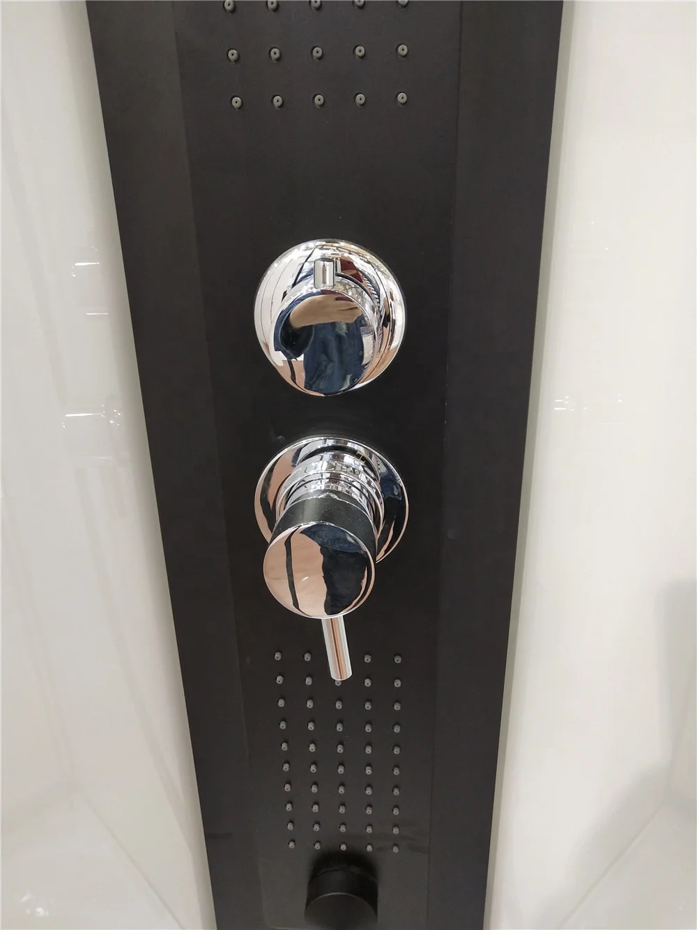 Tempered glass cheap shower enclosures cabins room with tray