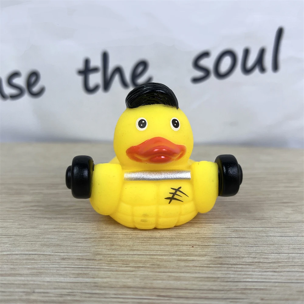 Custom Logo Promotional Business Cheap Gifts Creative Sports Duck Floating Colorful Mini Rubber Duck