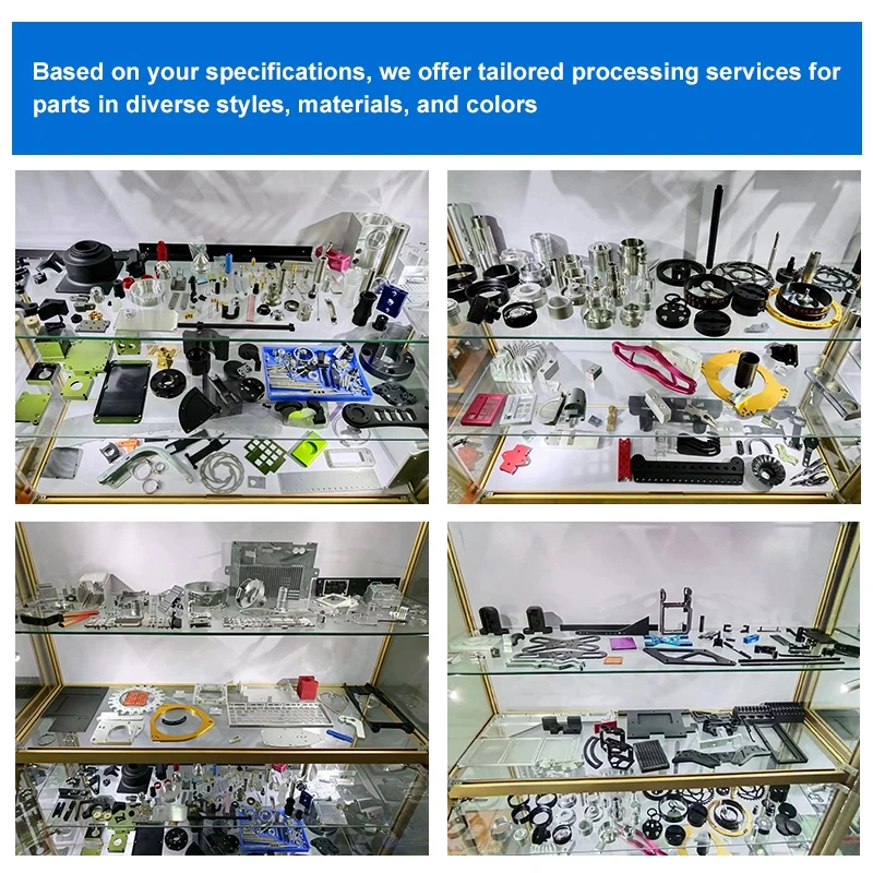JIYAN Oem 5 Axis Customized Cnc Milling Lathing Machining Service Robot Model Toy Metal Prototype Cnc Machining Aluminum Part