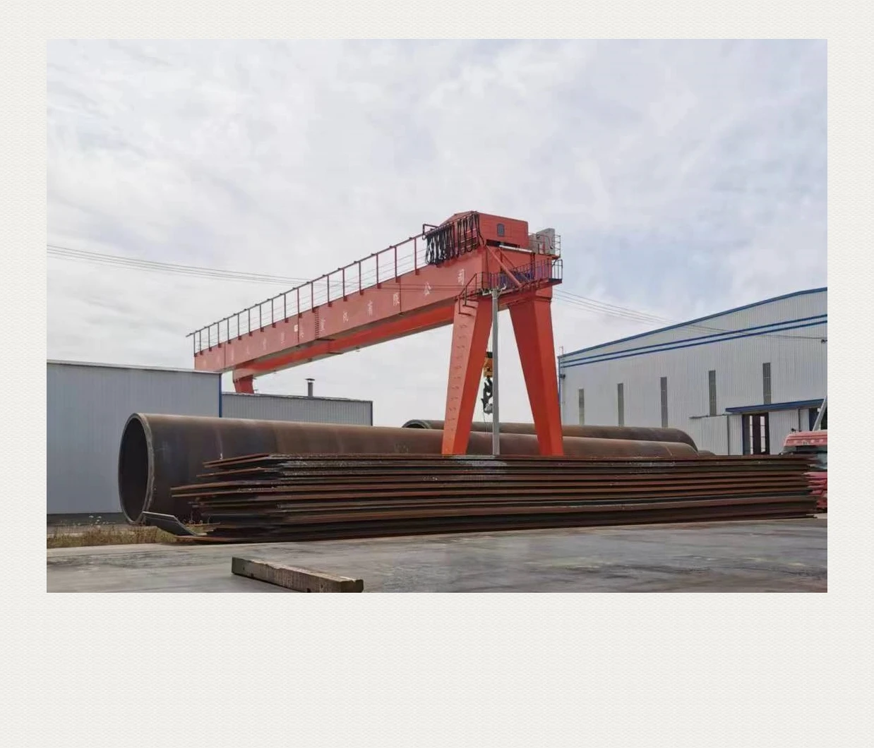 Top Quality Box Girder Gantry Crane Heavy Duty 20 ton 30 ton 50 ton Rail Mounted Harbour Portal Crane