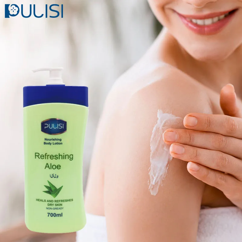 Smooth Milky White Vitamin C Soothes Dry Skins Revitalizes Soothing Aloe Moist Daily Skin Care Moisturizer Body Lotion