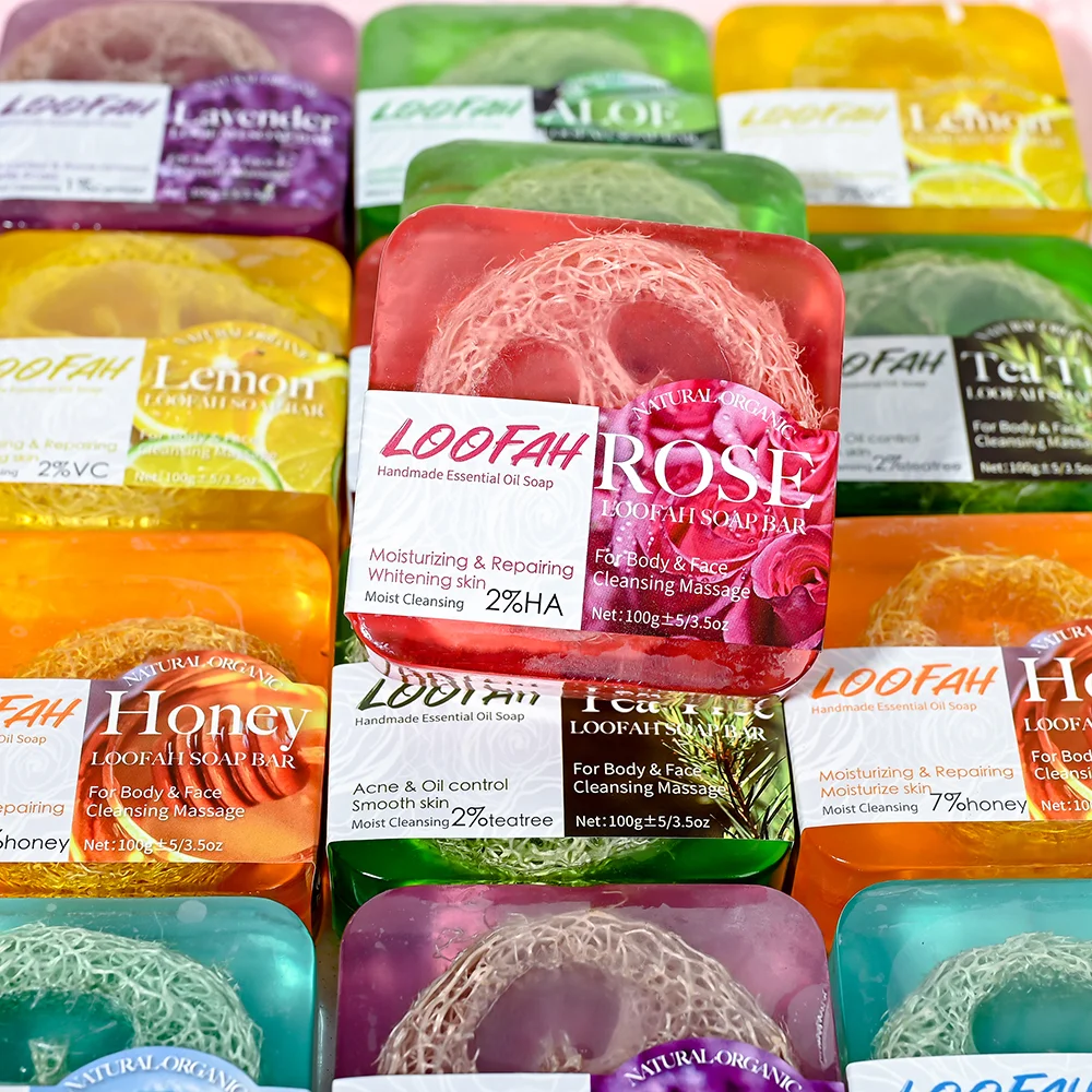 High Quality Organic Soap Private Label Honey  Turmeric Soap Goat Milk Whitening Handmade Soap Bar