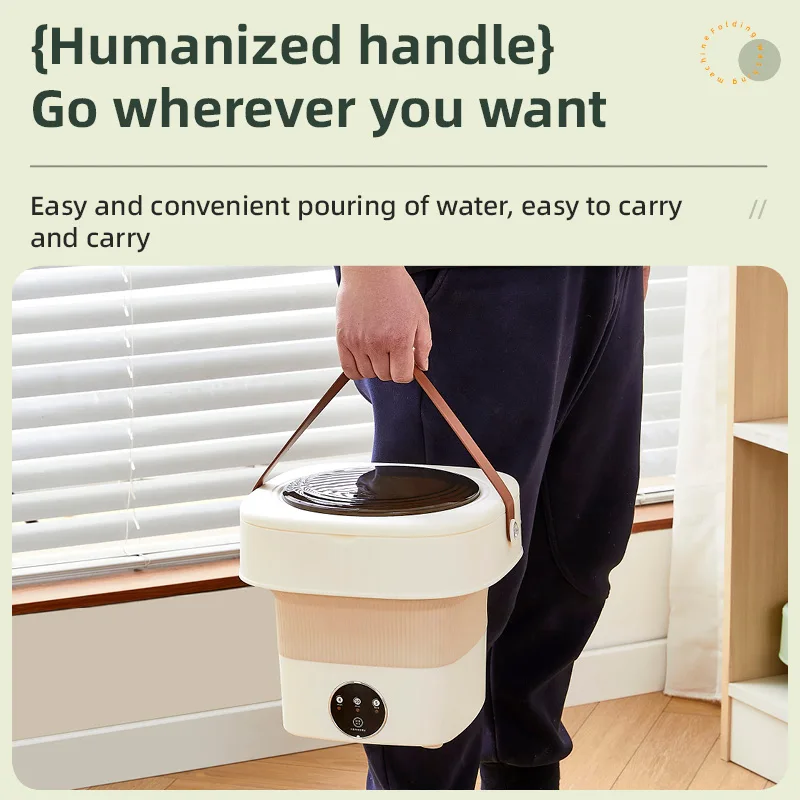 Best Selling Quality Household Portable Small Washing Machine Cheap  Folding Mini Washing Machine 4.5L 9L 12L Washing Machine