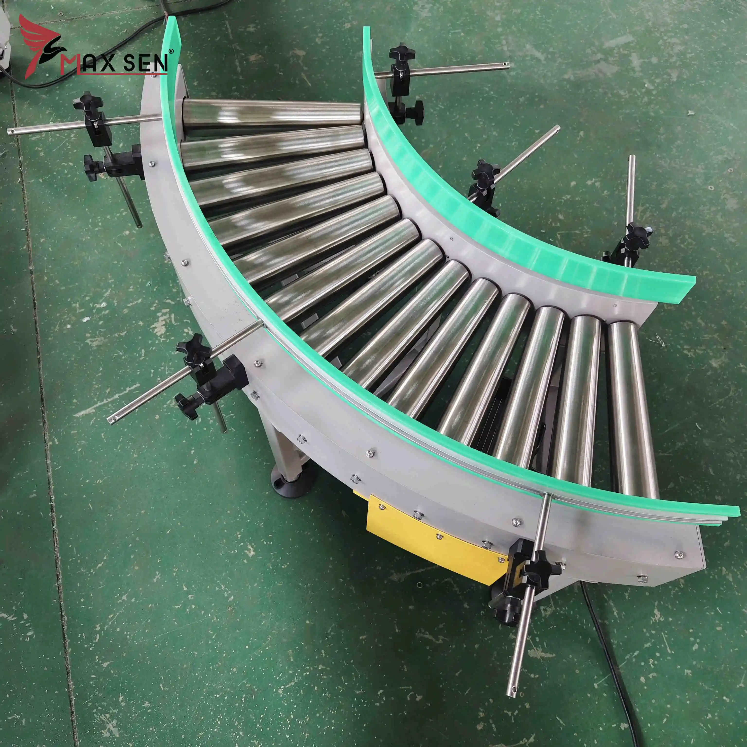 Manufacture Customized Carbon Stainless Electric Roller Parts Conveyor Belt Roller Controller Conveyor Line