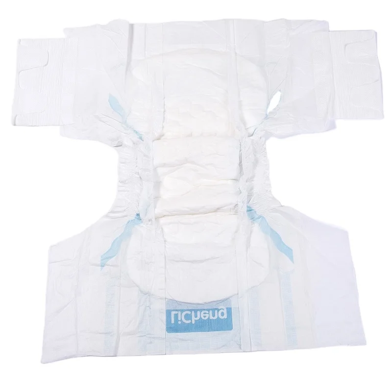 Wholesale Cheap in Bulk Elderly Nappies for Unisex Ultra Thick Adult Diapers Disposable Printed Abdl Free Sample XXL