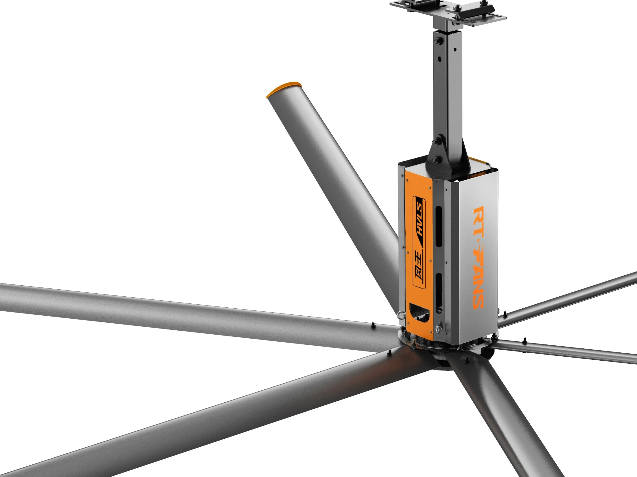 RTFANS  HVLS Fan best rated industrial ceiling fan