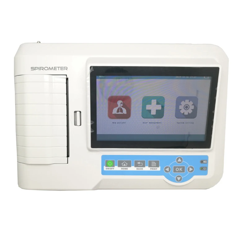 Pulmonary Lung Function Tests Analyzer Portable Spirometer