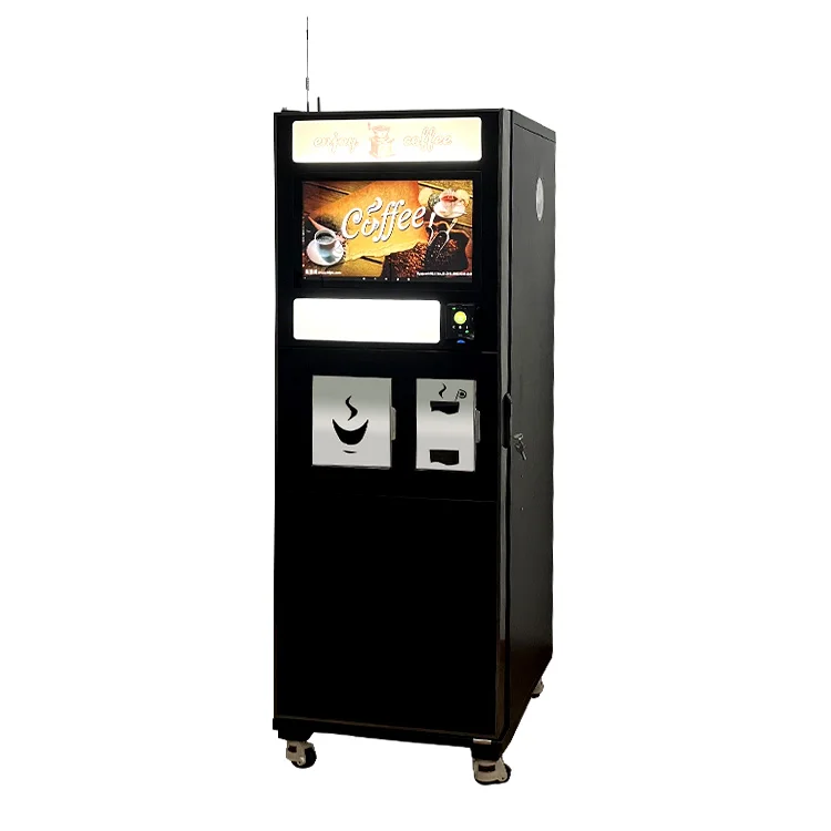 Bean to Cup Coffee Vending Machine Fully Automatic Robot Coffee Vending Machine