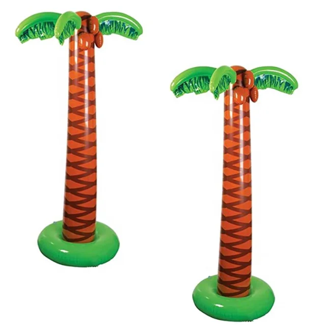 Надувные пальмы Jumbo кокосовые пальмы бассейн игрушки для взрослых и детей постарше Гавайскую вечеринку украшения