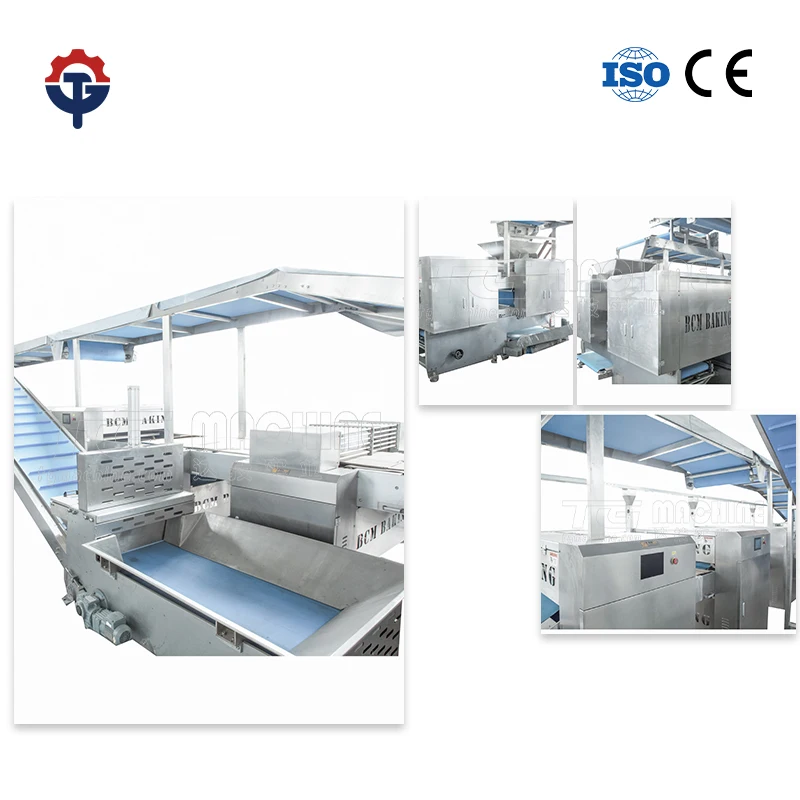 PLC controlled biscuit machine line and hard biscuit machine and cookie production line