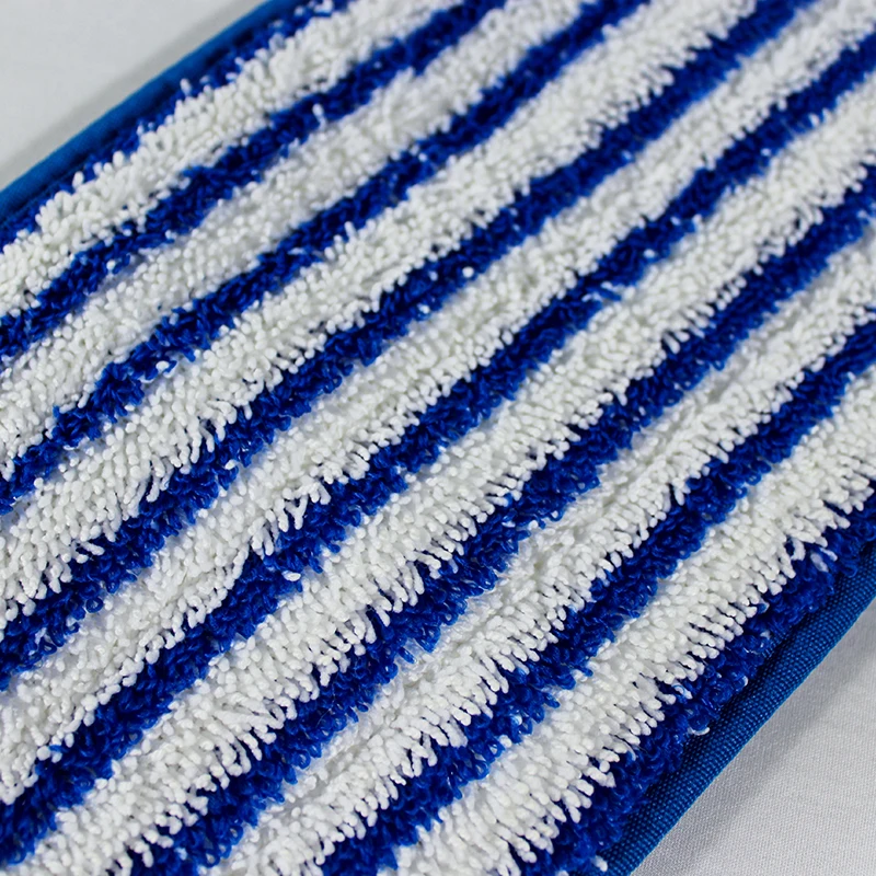 Wholesale Commercial Industrial Microfiber Wet Mop Trapezoid Shape Scrubbing Refill Head Microfiber Cleaning Floor Tool