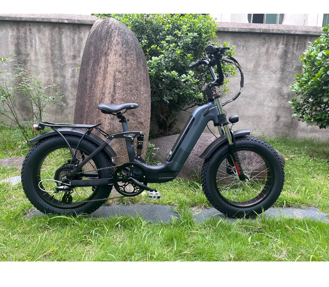 LOHAS Best selling favorite 20inch fat tyre 500w rear motor 48V 14AH lithium-ion battery electric bike ebike bicicleta electrica
