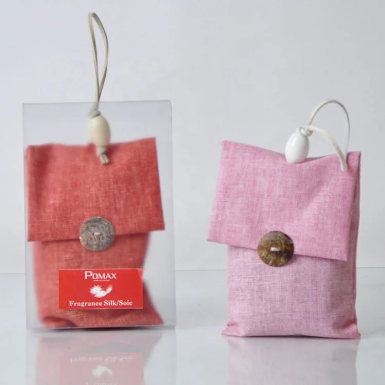 Wholesale Custom Scented Sachet Bags Pretty Wardrobe Air Freshener Fabric Fragrance Sachet