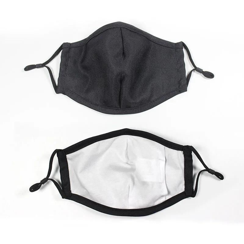 CWA 17553 certificate washable fabric face cover with washable eco-friendly cotton and reusable filter material