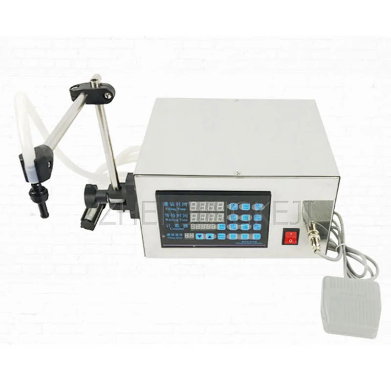 Single Head Filling Machine Single Head Small CNC Type with Piston Pump