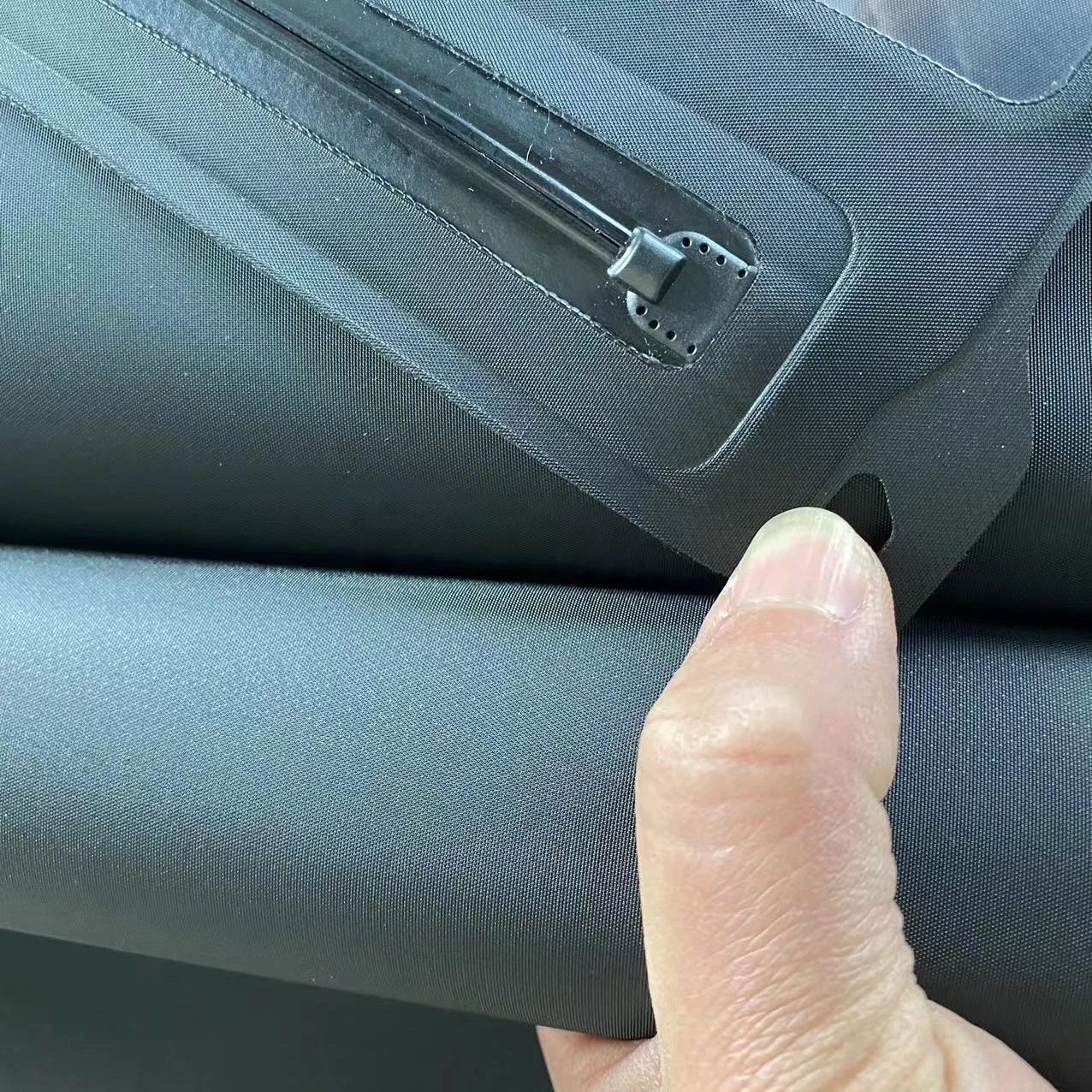 TOPAZ Customize Color 420D TPU Hypalon Natural Texture Ideal for Waterproof Tactical Pouch Bag Brown Manufacturer