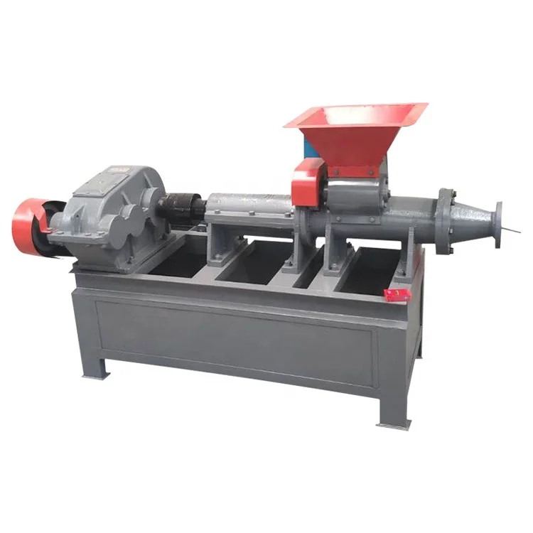 Popular Eco friendly energy saving equipment carbon powder molding machine charcoal briquette extruder for sale