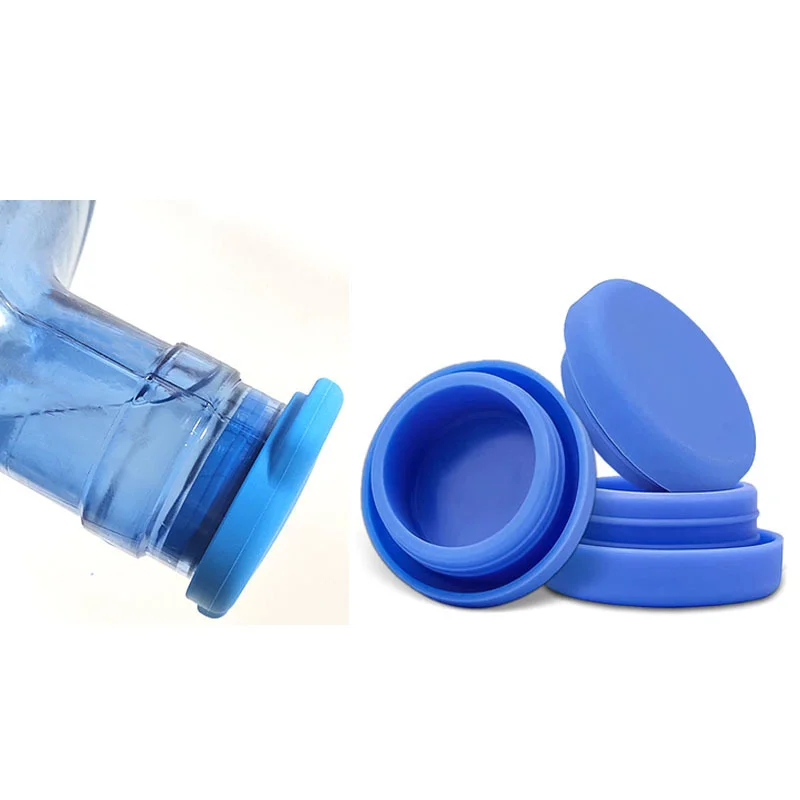 Food Grade Anti Splash Reusable Replacement Dust Plug Gallon Water Jug Cap No Spill Top Lid Cover Bottle Stopper