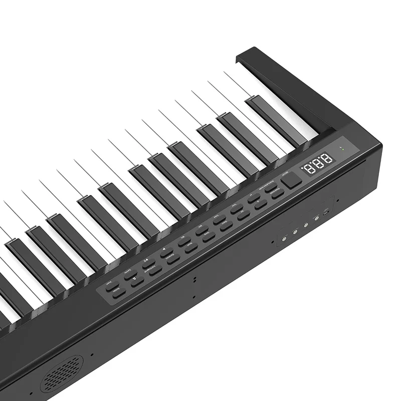 Музыкальный инструмент 88 взвешенный фортепианный USB-MIDI приложение MIDI фортепианная клавиатура контроллер синтезатор с педальным интерфейсом