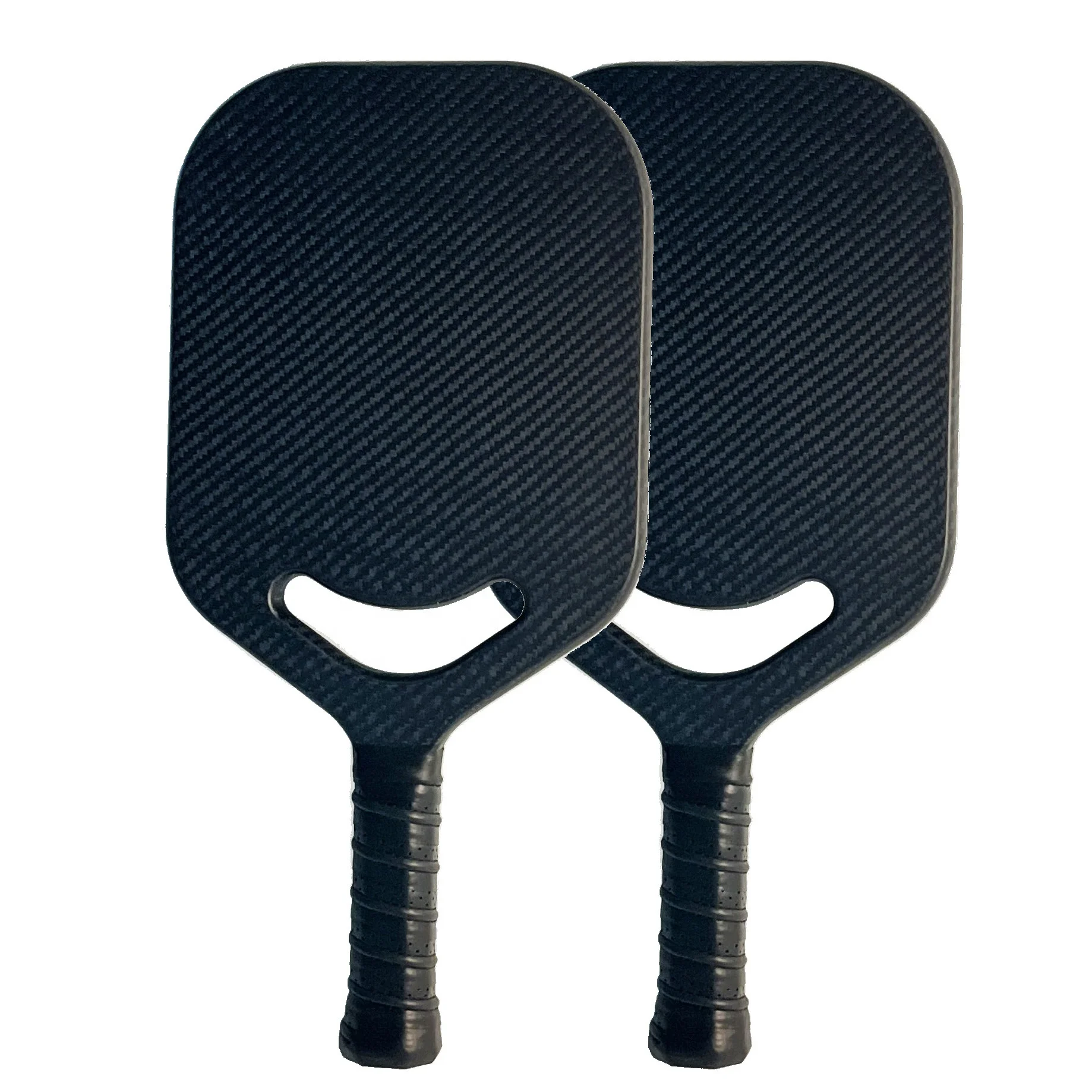 Lansda wholesale 20mm professional sealing edge foam 3K Carbon Fiber pickleball paddle Rough Surface Thermoformed