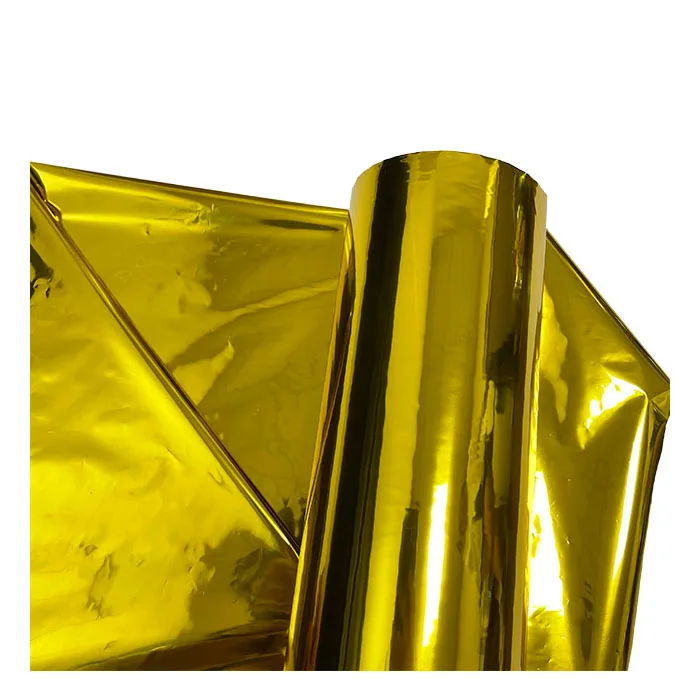 PET  Gold Aluminized thermal Lamination Film Metallized Film