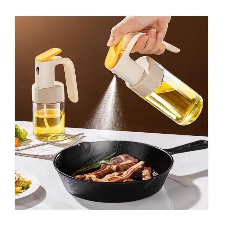 180/250 ML Oil Spray Pot Kitchen Household Edible Olive Oil Spray Bottle Atomized Misty Oil Tank Air Fryer Spray Bottle