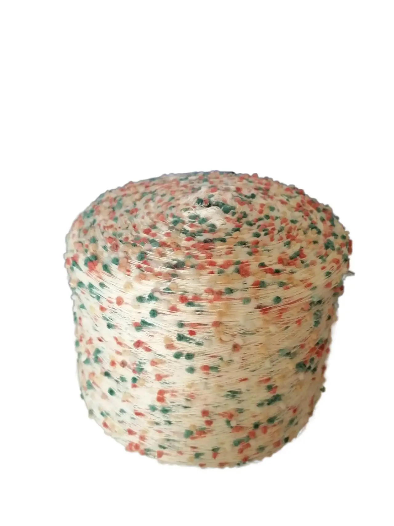 Multi Color Space Dyed 5.3NM Pompom Yarn for Knitting Sweater Fabric