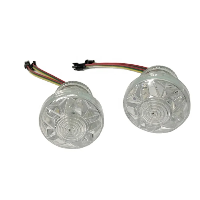 Tall turbo E10 60mm Led rgb Cabochon light 24V CPLED
