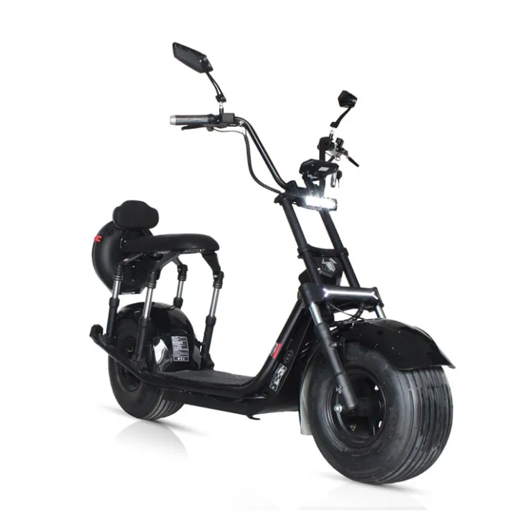 Дешевые Citycoco с большим радиусом Склад ЕС 2 колеса электрический скутер, электрический мотоцикл