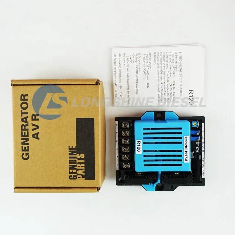 Generator Spare Parts Automatic Voltage Regulator R120 AVR