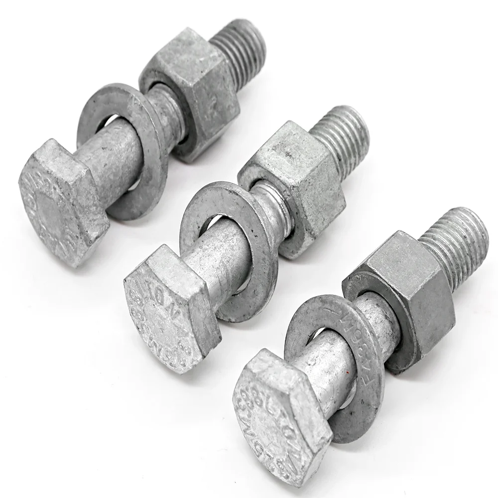 
M30*50mm structure hex bolt carbon steel hex bolt A325M 