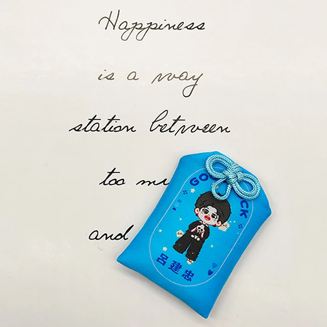 Japanese Omamori Charm Lucky Bag Amulet Lovely Car Hanger Charm Japan Bring You Lucky Bag Customized Cartoon charm