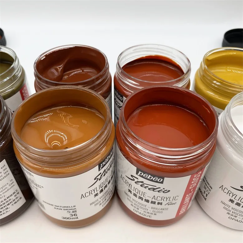 Manufacturer Wholesale 8 Colors Acrylic Paint Outdoor Wall Painting