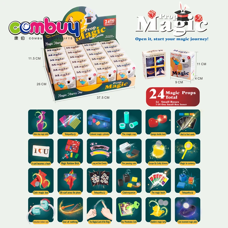Close up easy game kit multiple tricks magic toys for kids