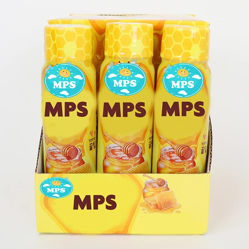 Private Logo Honey Jelly Hot Sale Korean Jelly Sweets Honey Liquid Candy