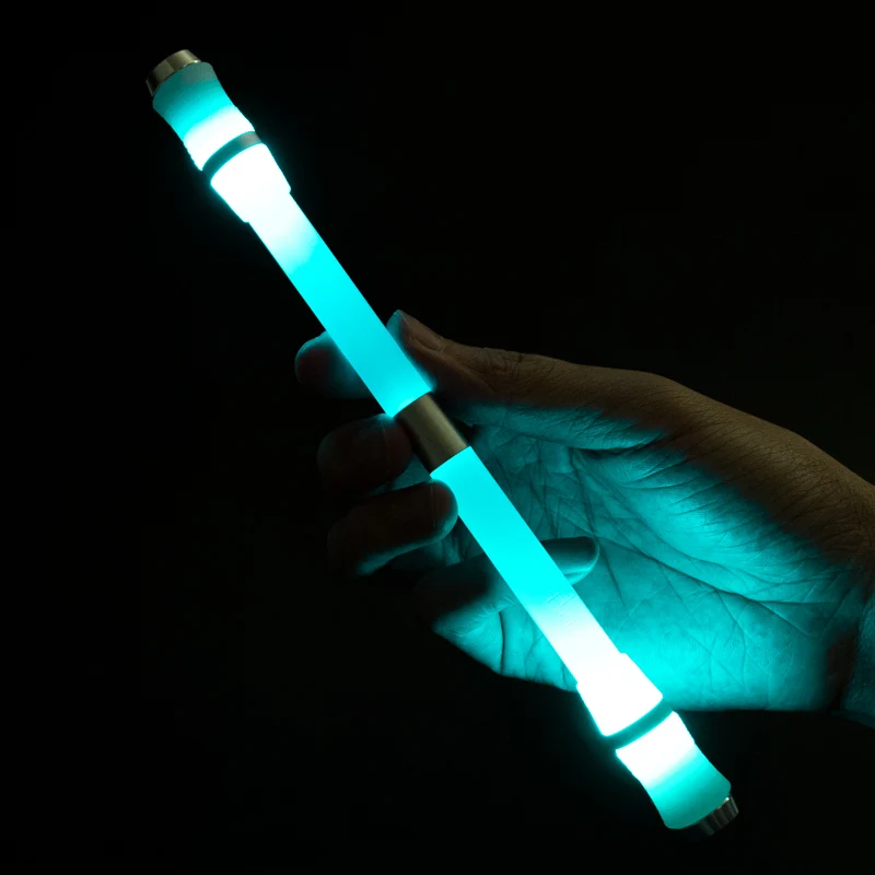 Multifunctional Green Blue Orange Red Pen Rotation Movement Hand Extreme Toy