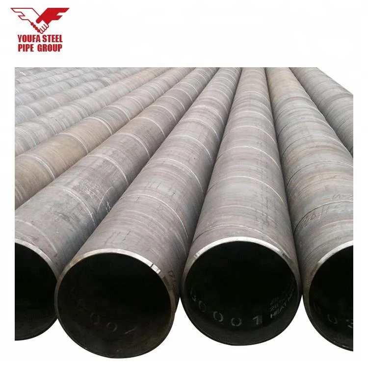 API 5L ASTM A252 Спиральный шов SAW Труба для воды нефти газа свай труб