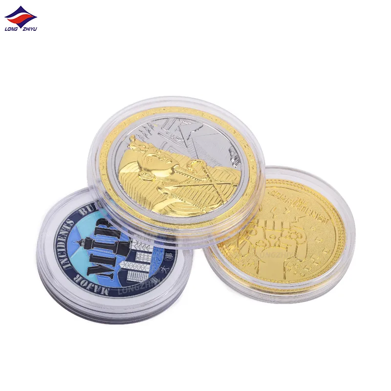 Loongzhiyu 17years professional metal coins maker cheap custom zinc alloy commemorative challenge coins