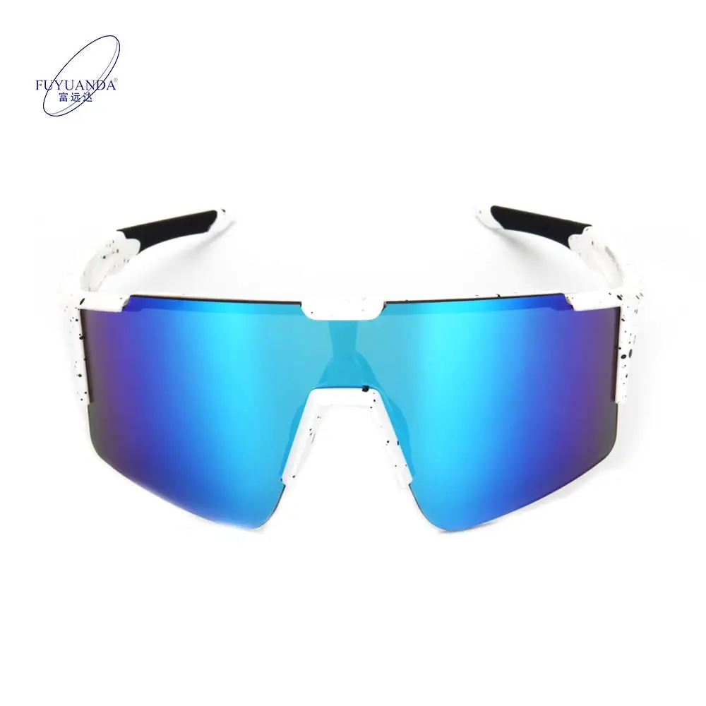 FUYUANDA Sun glasses  sports custom logo men outdoor shade cycling bike tr90 polarized uv400 sunglasses