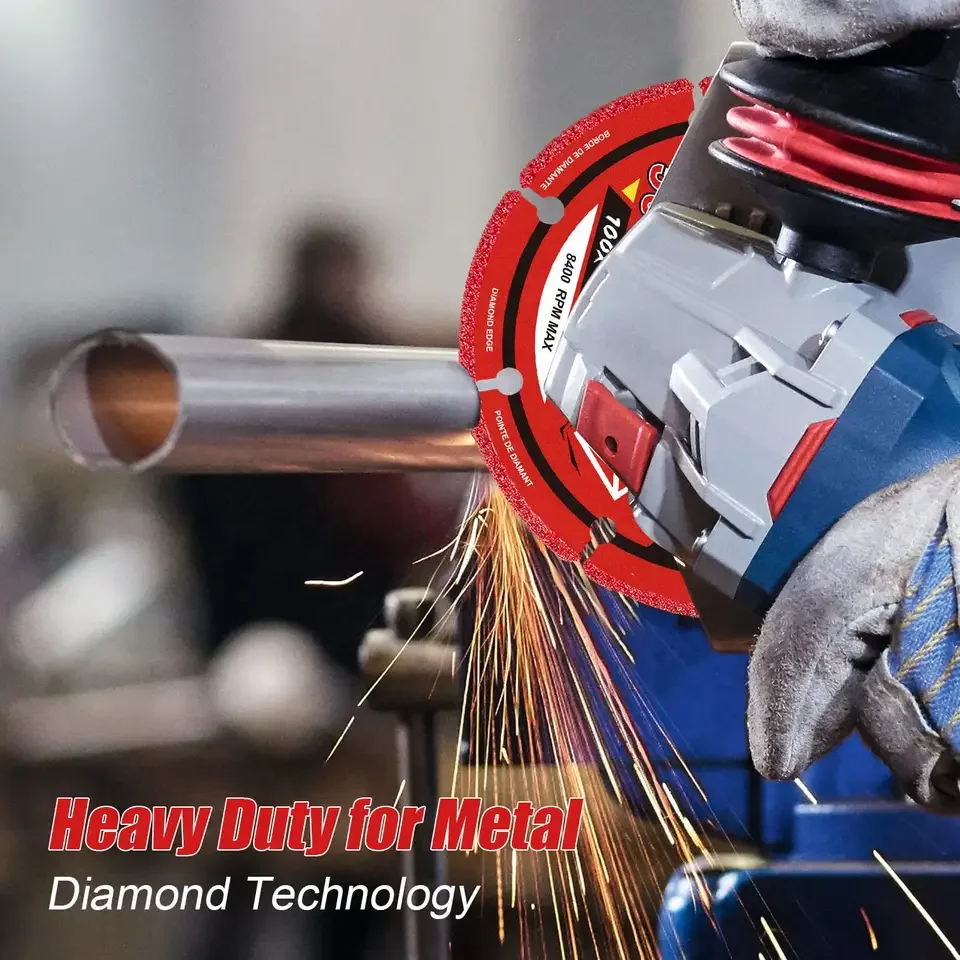 7 Inch With 7/8 Inch Arbor Size Ezarc Metal Diamond Blades Saw Blade With Industrial Grade Quality
