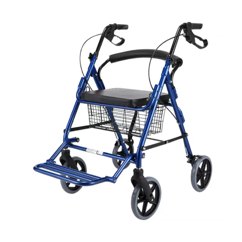 Four Wheel Detachable Aluminum Rollator Walker