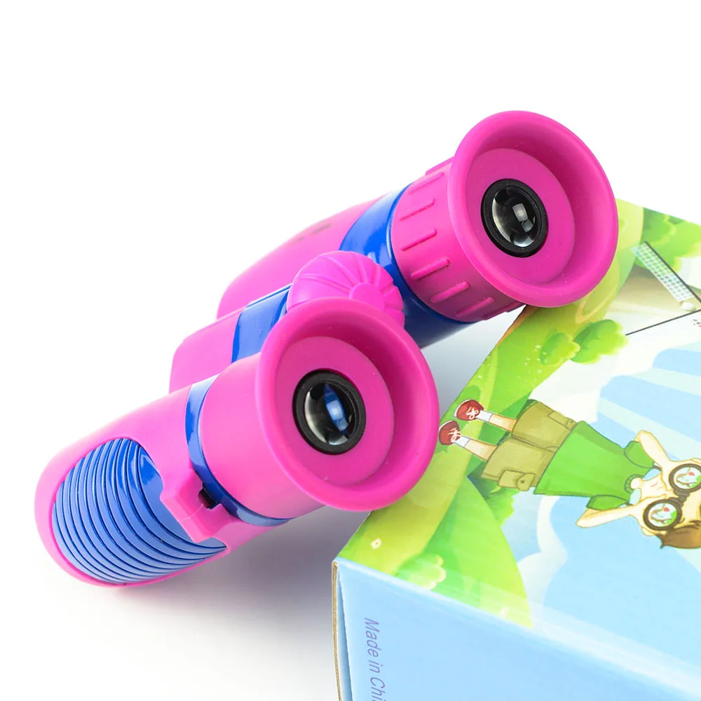 2021 New Children Toy Binoculars Telescope Compact Shock Proof Binoculars for Kids