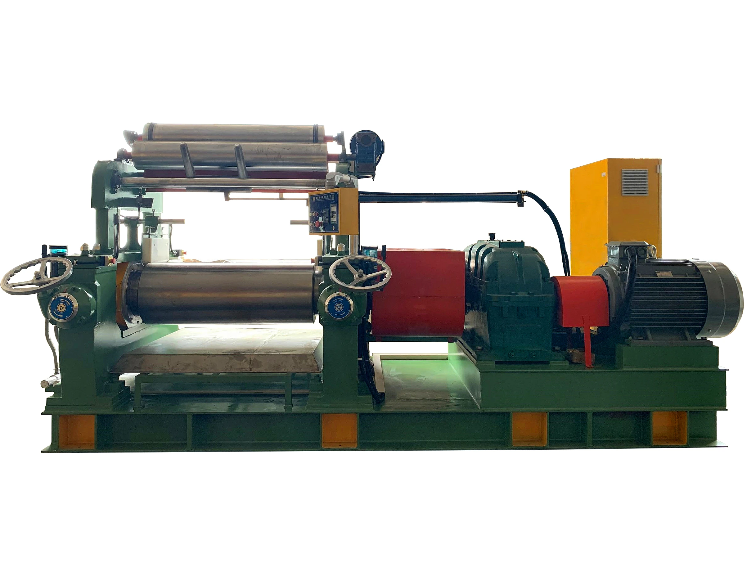 Big open mill two rolls mixing mill for rubber 2 rolls mill